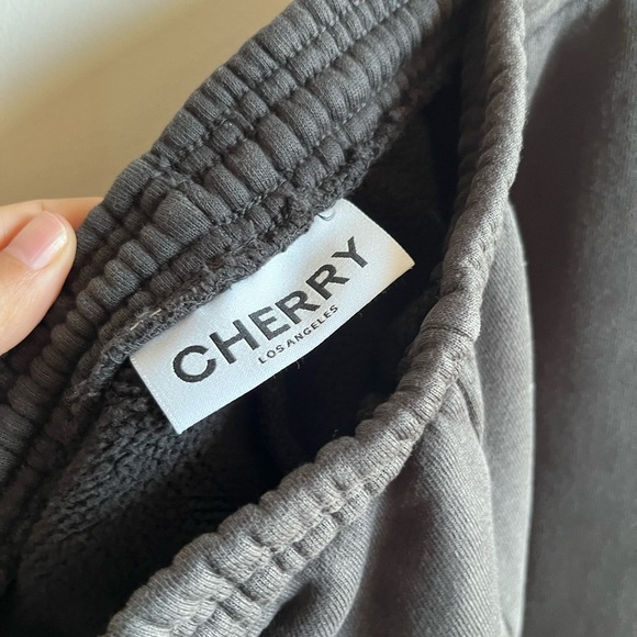 CHERRY LA - Racing Tires Sweat Pants - Cotton - Men’s - XL - Black - Picture 4 of 12